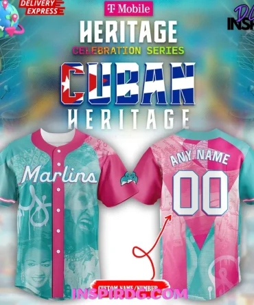Miami Marlins X 2025 Cuban Heritage Celebration Baseball Jersey