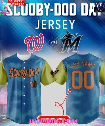 Miami Marlins X 2025 Scooby-Doo Day Baseball Jersey