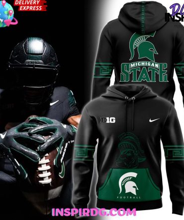 Michigan State Spartans Football Shadows 2024 Hoodie