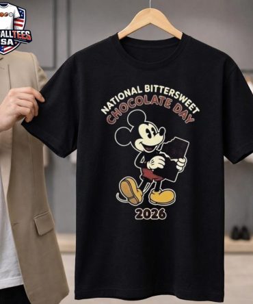Mickey Mouse National Bittersweet Chocolate Day January 10 2026 Unisex Shirt