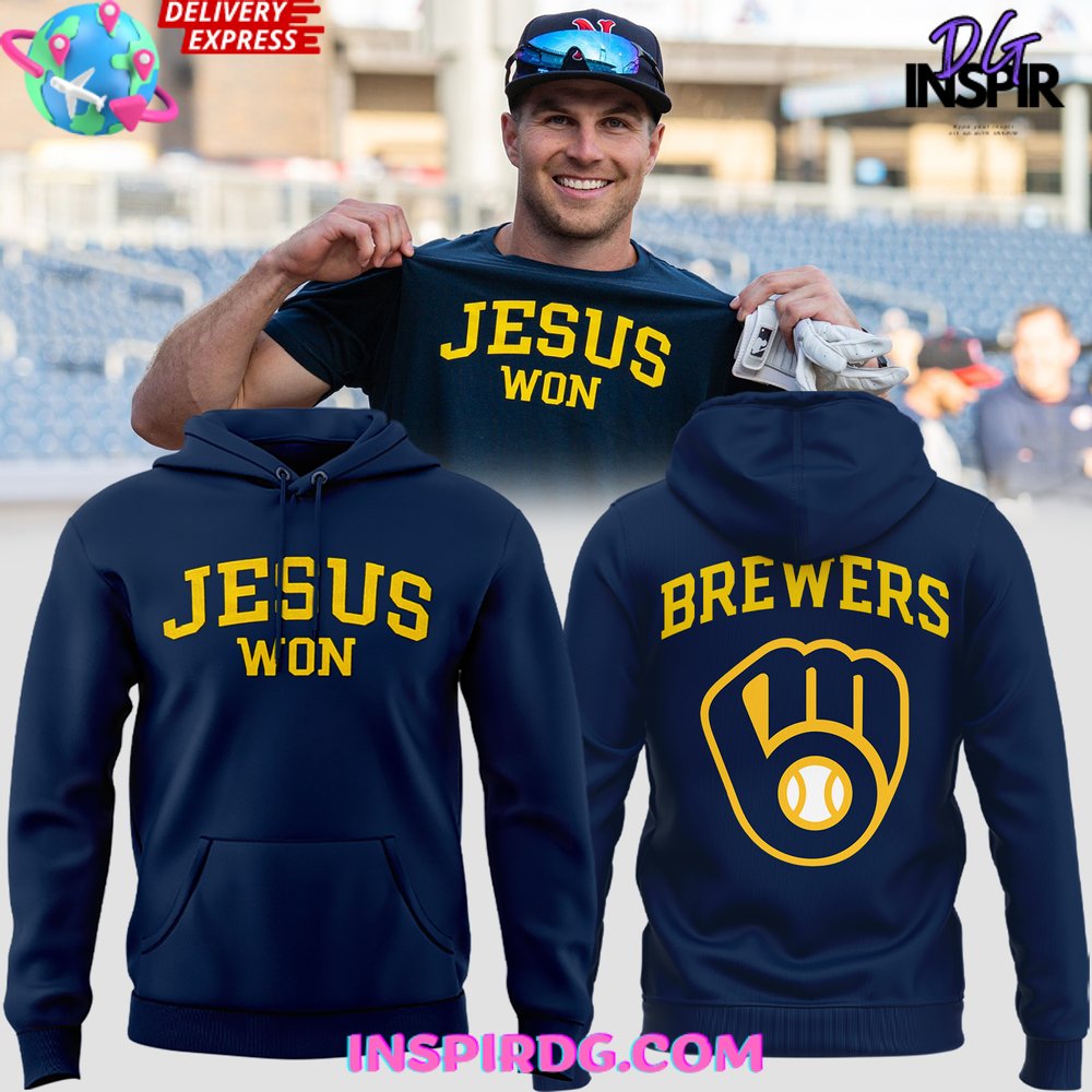 Milwaukee Brewers Jesus Won 2024 Hoodie