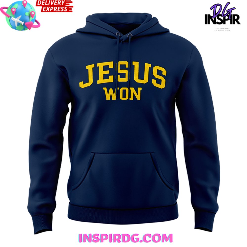 Milwaukee Brewers Jesus Won 2024 Hoodie - Image 2