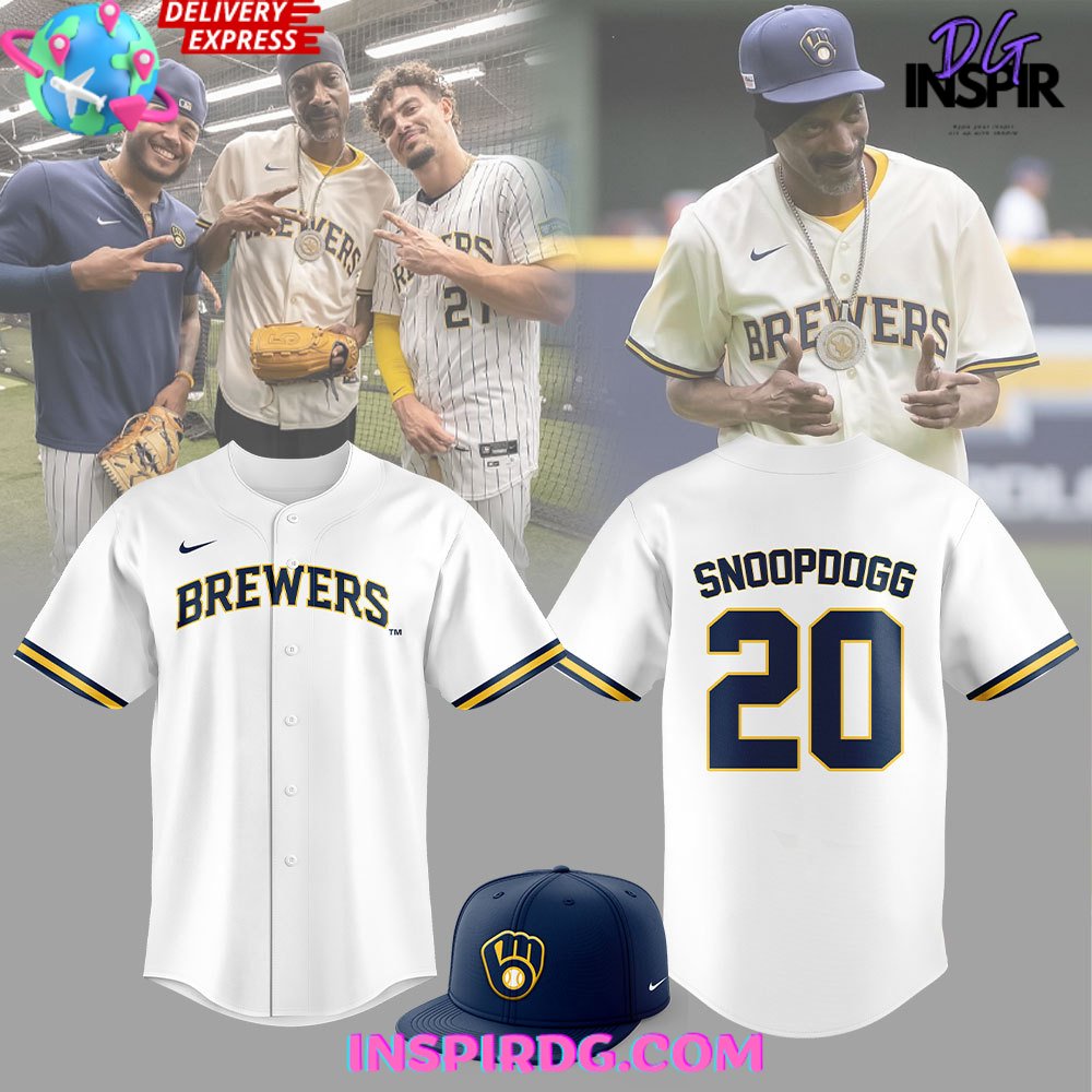 Milwaukee Brewers X Snoop Dogg Baseball Jersey