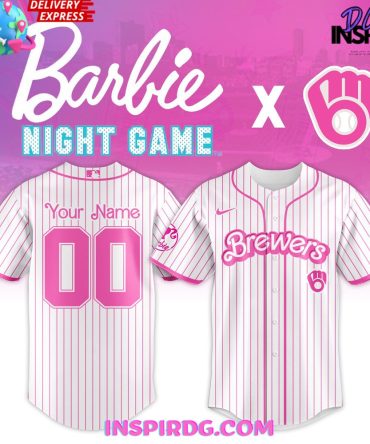 Milwaukee Brewers X Barbie Night Game 2025 Baseball Jersey