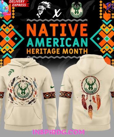 Milwaukee Bucks Native American Heritage 2024 Hoodie