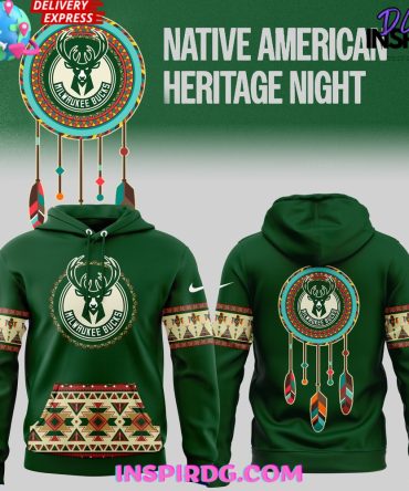 Milwaukee Bucks Native American Heritage Night Hoodie