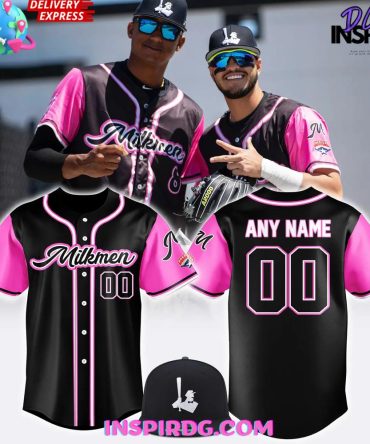 Milwaukee Milkmen Milkmen Roc'N Pink 2025 Limited Baseball Jersey