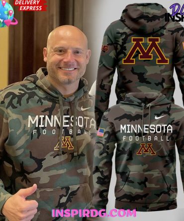 Minnesota Golden Gophers Military Appreciation 2024 Hoodie