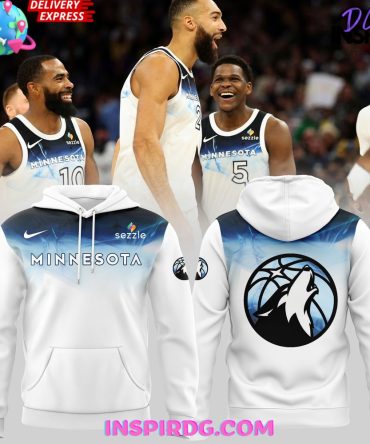 Minnesota Timberwolves City Edition Gradient Hoodie