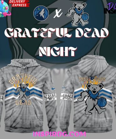 Minnesota Timberwolves X Grateful Dead Night Edition Hoodie