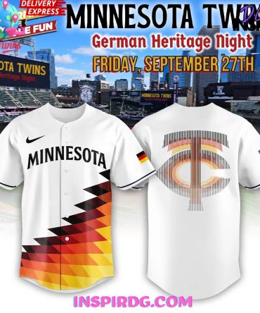 Minnesota Twins German Heritage Night 2024 Baseball Jersey