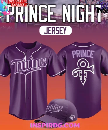 Minnesota Twins Prince Night 2025 Baseball Jersey