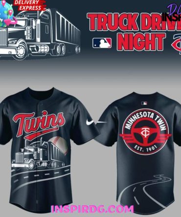Minnesota Twins Truck Driver Night 2025 Baseball Jersey