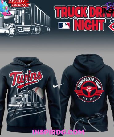 Limited Edition Twins Truck Driver Hoodie – Perfect For Mlb Fans & Drivers!
