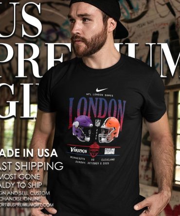Minnesota Vikings Vs Cleveland Browns Nfl International Games London 2025 Shirt