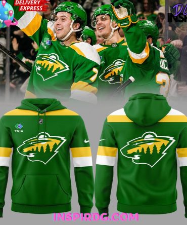 Minnesota Wild Fanatics Alternate 2025 Premium All Over Print Hoodie, 3D Hoodie