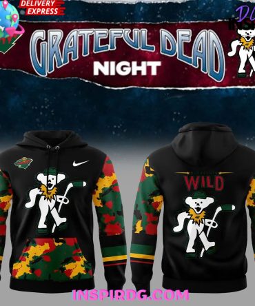 Minnesota Wild Grateful Dead Night Limited Edition Hoodie