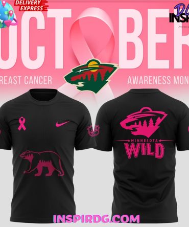 Minnesota Wild Nhl Breast Cancer Awareness Month 2024 Hoodie