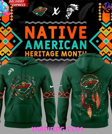 Minnesota Wild Native American Heritage Month Limited Hoodie