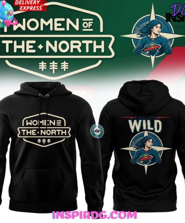 Minnesota Wild Women Of The North Night 2025 All Over Print Hoodie, 3D Hoodie