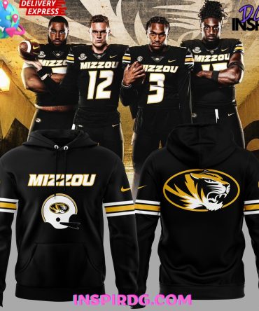 Missouri Tigers Stitched Luther Burden Iii Black Hoodie