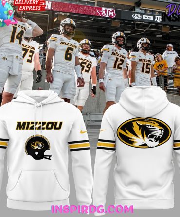 Missouri Tigers Stitched Luther Burden Iii White Hoodie