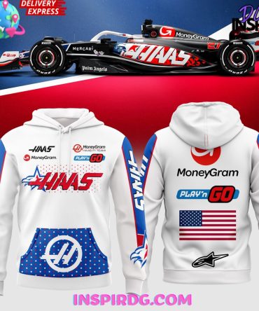 Moneygram Haas F1 Team Austin Gp 2024 Hoodie