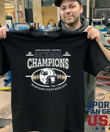 Montana State 2025 Ncaa Division I Football National Champions Shirt
