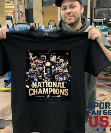 Montana State Football 2025 Ncaa National Champions Shirt
