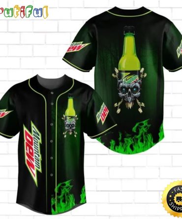 Mountain Dew Baseball Jersey
