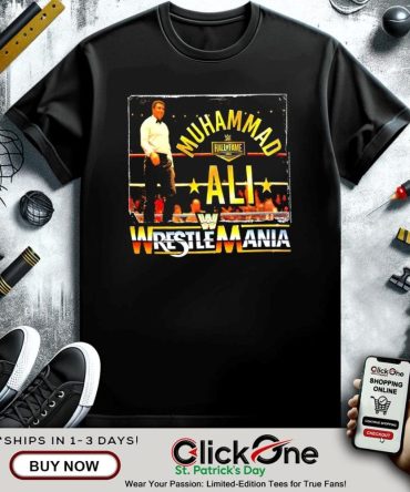 Muhammad Ali 2024 Wwe Hall Of Fame Wrestle Mania Shirt