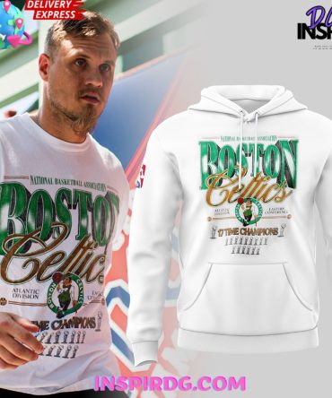 Nba Boston Celtics 17 Times Champions 2024 Hoodie