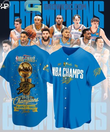 Oklahoma City Thunder Nba Champs 2024-25 Finals Jersey - Celebrate Victory!