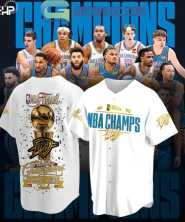 Oklahoma City Thunder Nba Champs T-Shirt - Celebrate 2024-2025 Finals Victory