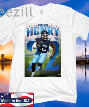 Nfl Tennessee Titans Derrick Henry 22 T-Shirt