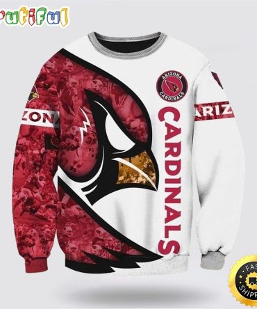 Nfl Arizona Cardinals Crewneck Sweatshirt For Hot Fans