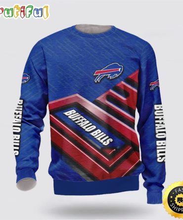 Nfl Buffalo Bills Crewneck Sweatshirt Show Team Spirit