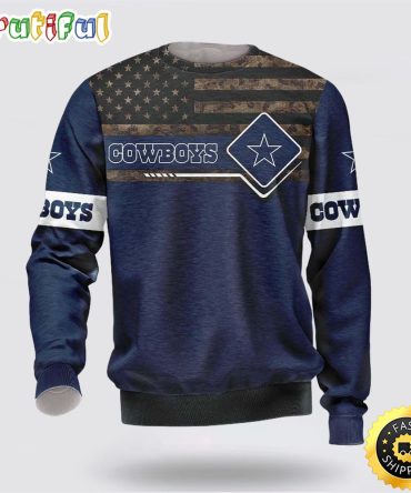 Nfl Dallas Cowboys Crewneck Sweatshirt Gift For Fans