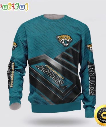 Nfl Jacksonville Jaguars Crewneck Sweatshirt Show Team Spirit