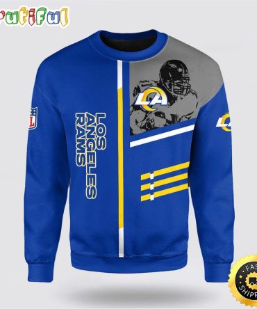 Nfl Los Angeles Rams Crewneck Sweatshirt Limited Edition Gift