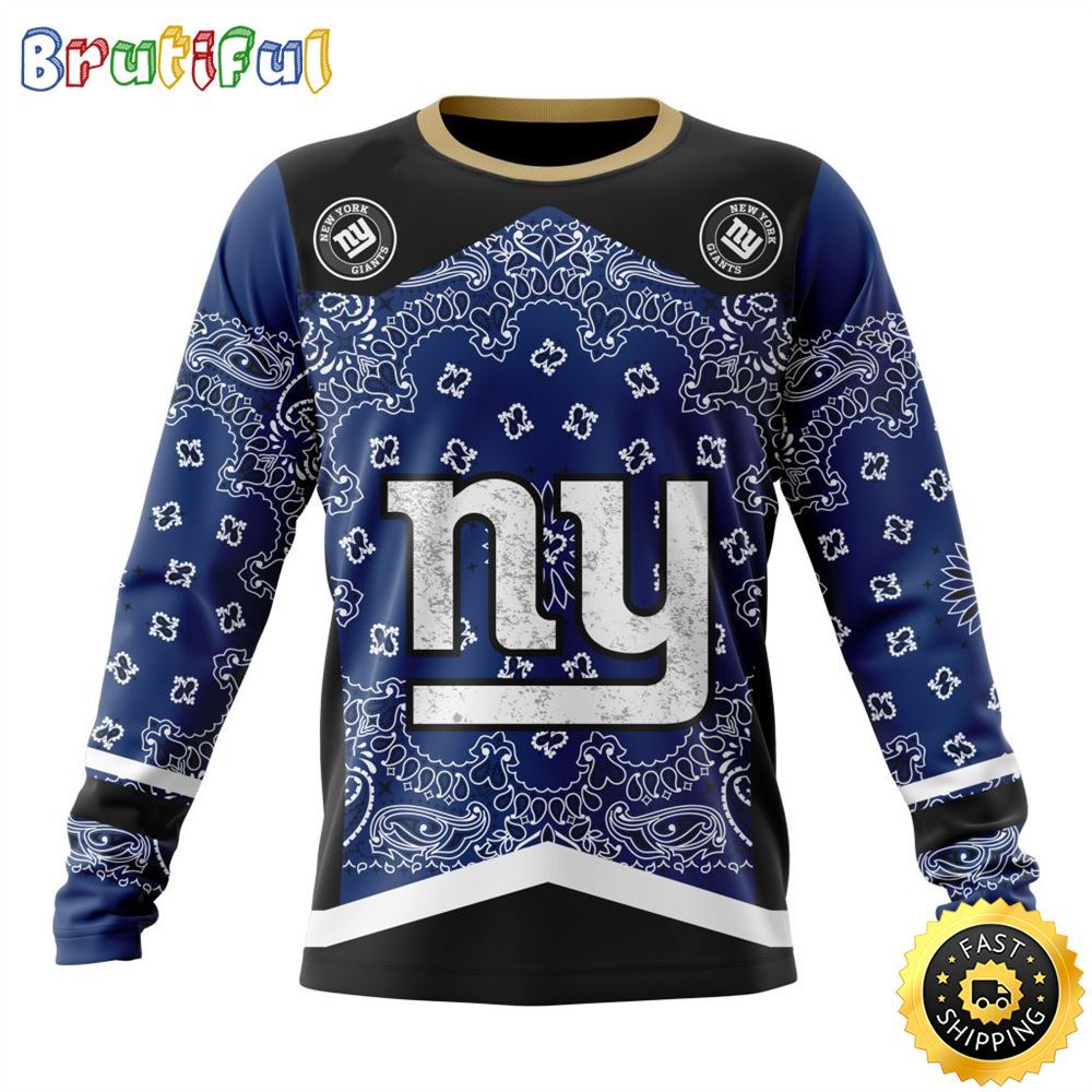 Nfl New York Giants Crewneck Sweatshirt Specialized Classic Style Unisex Sweatshirt
