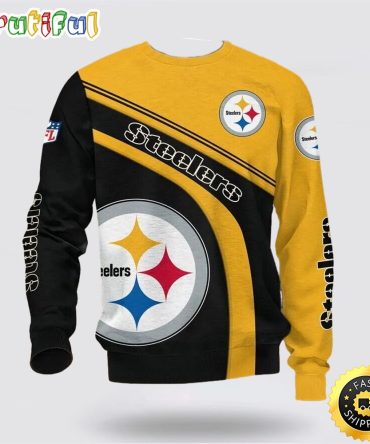 Nfl Pittsburgh Steelers Crewneck Sweatshirt For Hot Fans