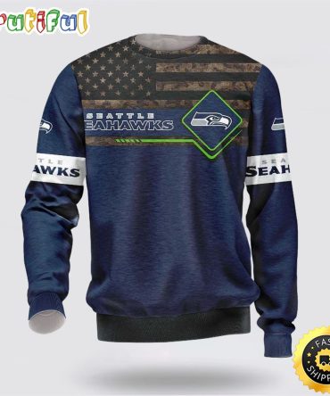 Nfl Seattle Seahawks Crewneck Sweatshirt For Cool Fans