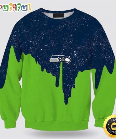 Nfl Seattle Seahawks Crewneck Sweatshirt Limited Edition Gift