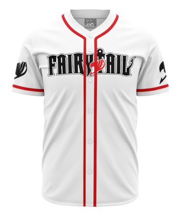 Natsu Dragneel Fairy Tail Baseball Jersey