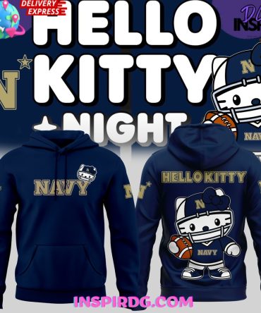 Navy Midshipmen X Hello Kitty Night Special Hoodie
