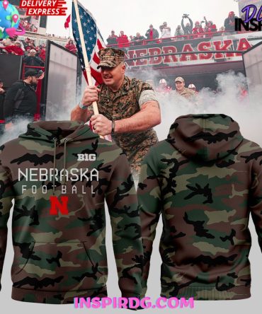 Nebraska Cornhuskers Military Appreciation 2024 Hoodie
