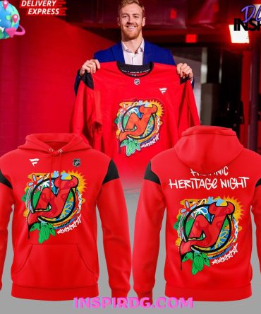 New Jersey Devils Hispanic Heritage Night 2024 Hoodie