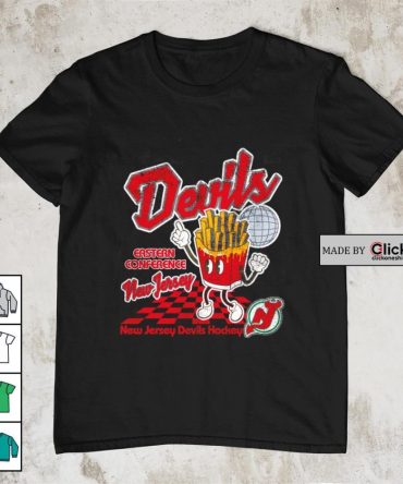 New Jersey Devils Eastern Conference Cheese Fries Shirt