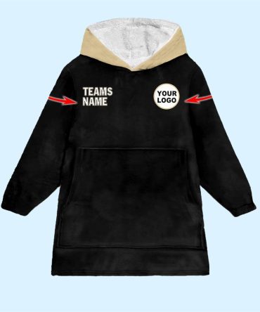 New Orleans Football Blanket Hoodie